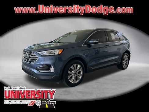 Used 2019 Ford Edge Titanium w/ Cargo Accessory Package FWD image 1