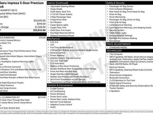 Used 2023 Subaru Impreza Premium image 23