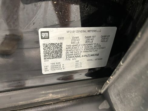 Used 2022 GMC Acadia SLT w/ Preferred Package FWD image 54