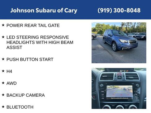 Used 2017 Subaru Forester 2.5i Touring AWD/4WD image 12
