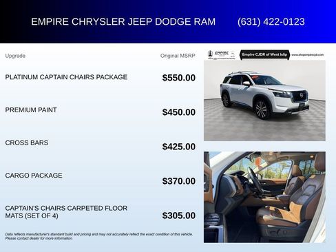 Used 2025 Nissan Pathfinder Platinum AWD/4WD image 6