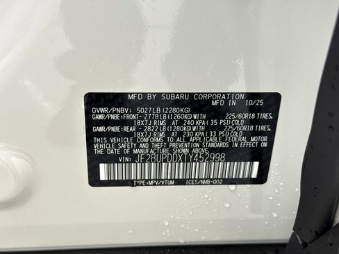 New 2026 Subaru Outback Limited image 31