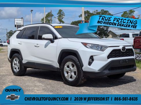 Used 2021 Toyota RAV4 XLE AWD/4WD image 1