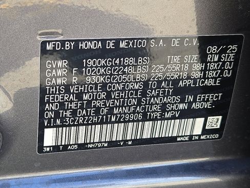 Used 2026 Honda HR-V EX-L image 26