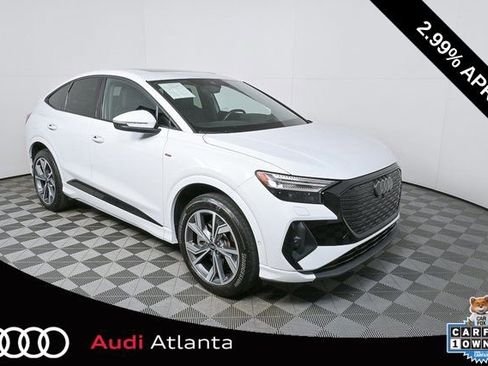 Certified 2023 Audi Q4 e-tron Prestige w/ Black Optic Package image 1