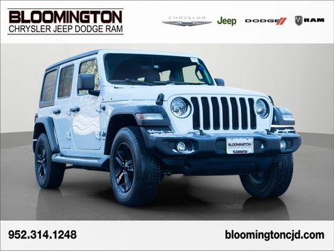 Used 2021 Jeep Wrangler Unlimited Sport image 1