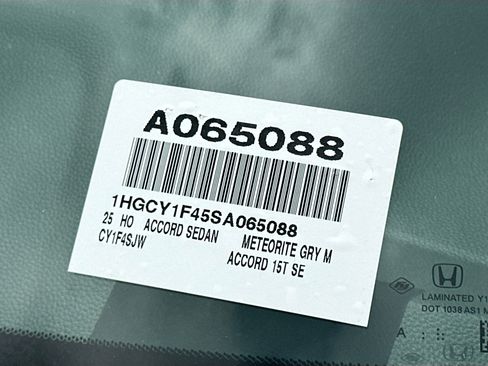 New 2025 Honda Accord SE image 26