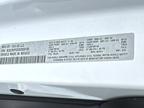 Used 2025 RAM ProMaster 2500 image 28