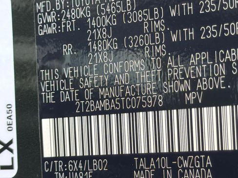 New 2026 Lexus RX 350 FWD image 30