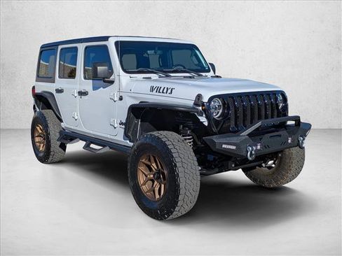 Used 2021 Jeep Wrangler Unlimited Sport image 3