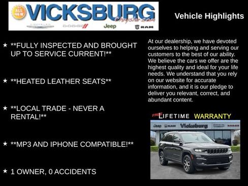 Used 2023 Jeep Grand Cherokee Limited AWD/4WD image 13