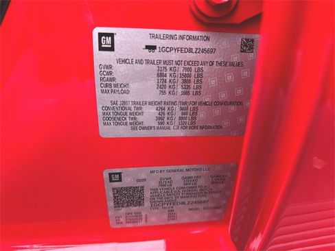 Used 2020 Chevrolet Silverado 1500 LT Trail Boss image 33