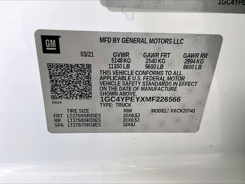 Used 2021 Chevrolet Silverado 2500 LTZ w/ LTZ Plus Package image 31