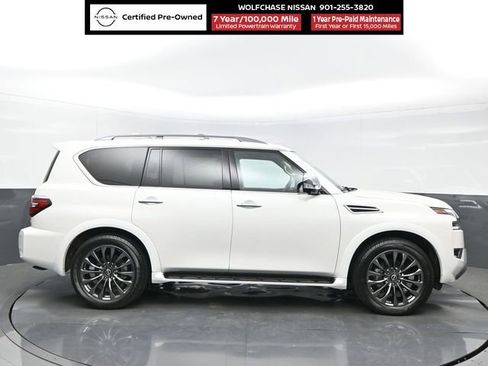 Certified 2024 Nissan Armada Platinum w/ Captain's Chairs Package image 7