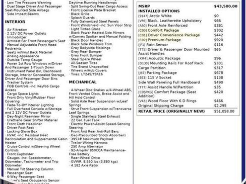 Used 2023 Mercedes-Benz Sprinter 1500 w/ Parking Package image 10