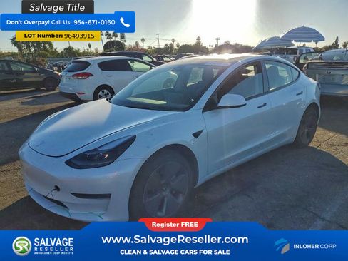 Used 2022 Tesla Model 3 Long Range AWD/4WD image 1