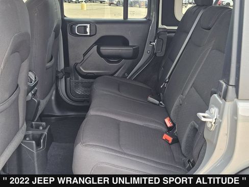 Used 2022 Jeep Wrangler Unlimited Sport AWD/4WD image 17