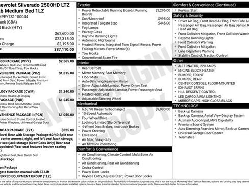 Used 2025 Chevrolet Silverado 2500 LTZ w/ Trail Boss Package AWD/4WD image 5