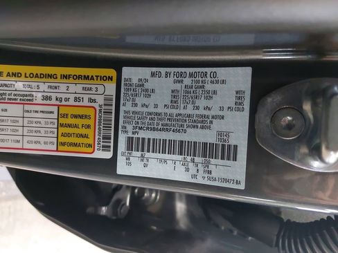 Used 2024 Ford Bronco Sport Big Bend w/ Convenience Package AWD/4WD image 44
