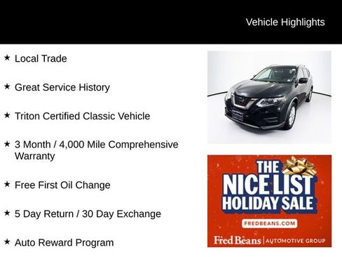 Certified 2018 Nissan Rogue SV image 3