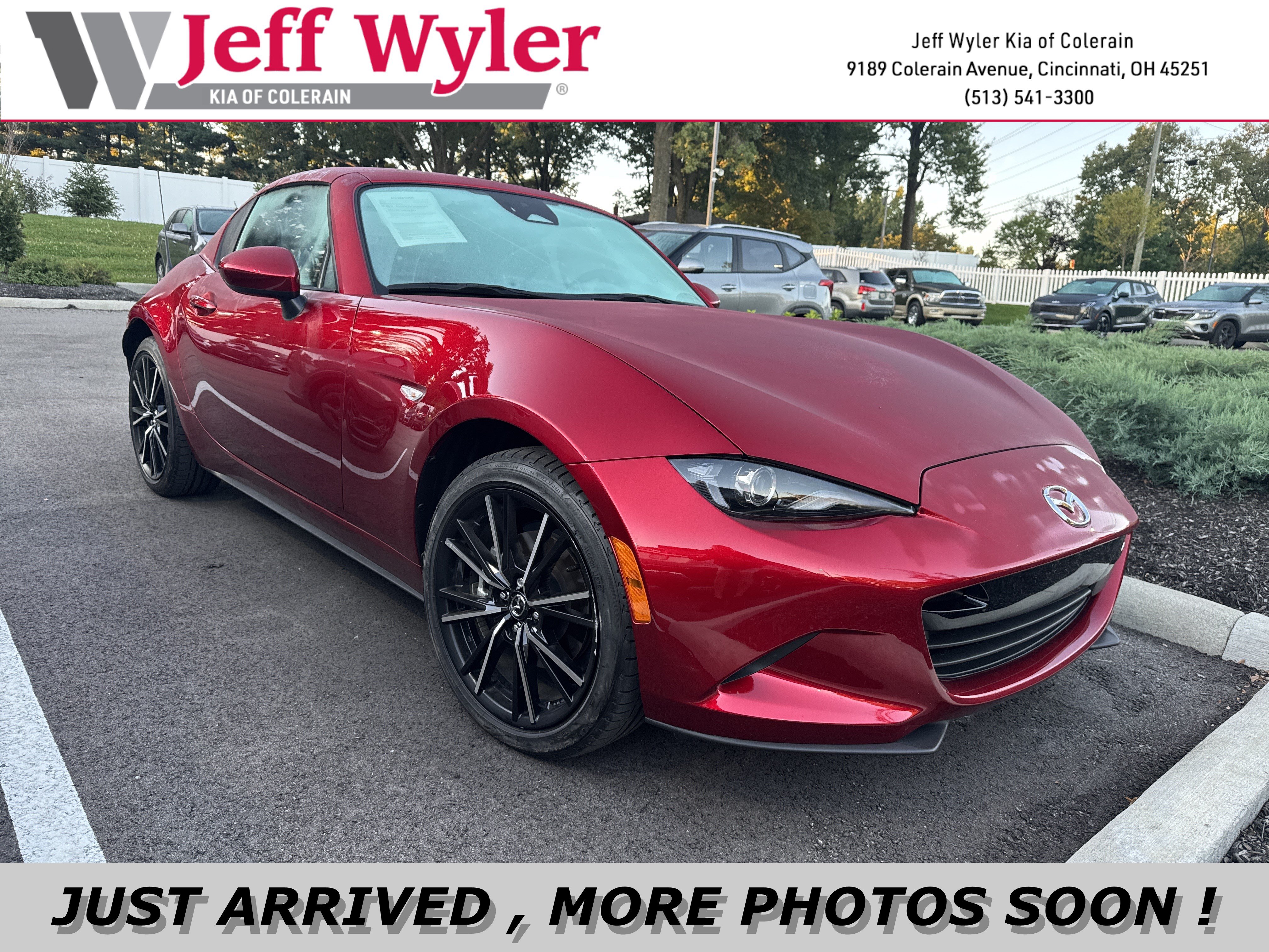 Used 2025 MAZDA MX-5 Miata RF Grand Touring w/ Weather Package RWD image 1