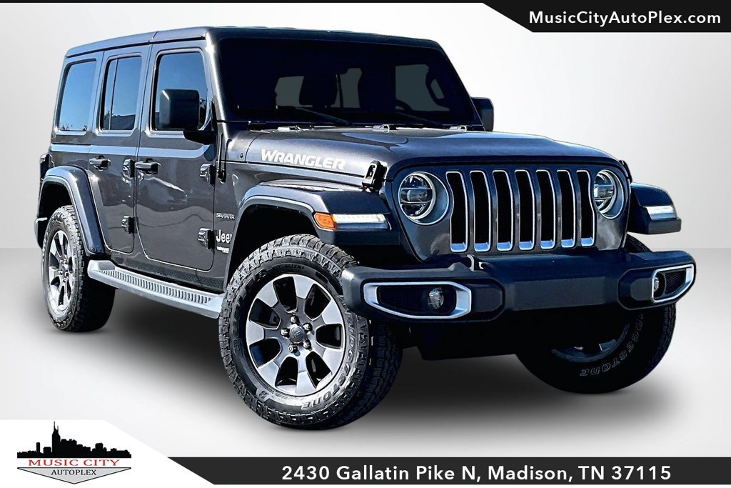 Used 2019 Jeep Wrangler Unlimited Sahara AWD/4WD image 1