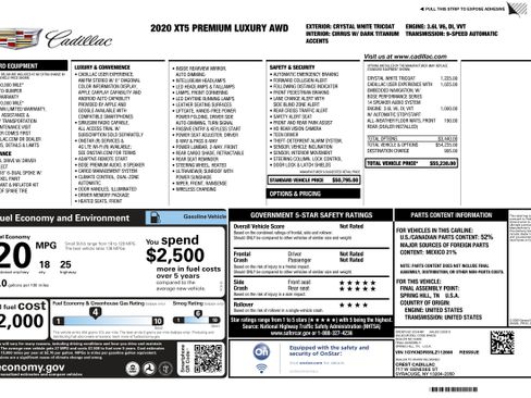 Certified 2020 Cadillac XT5 Premium Luxury image 2