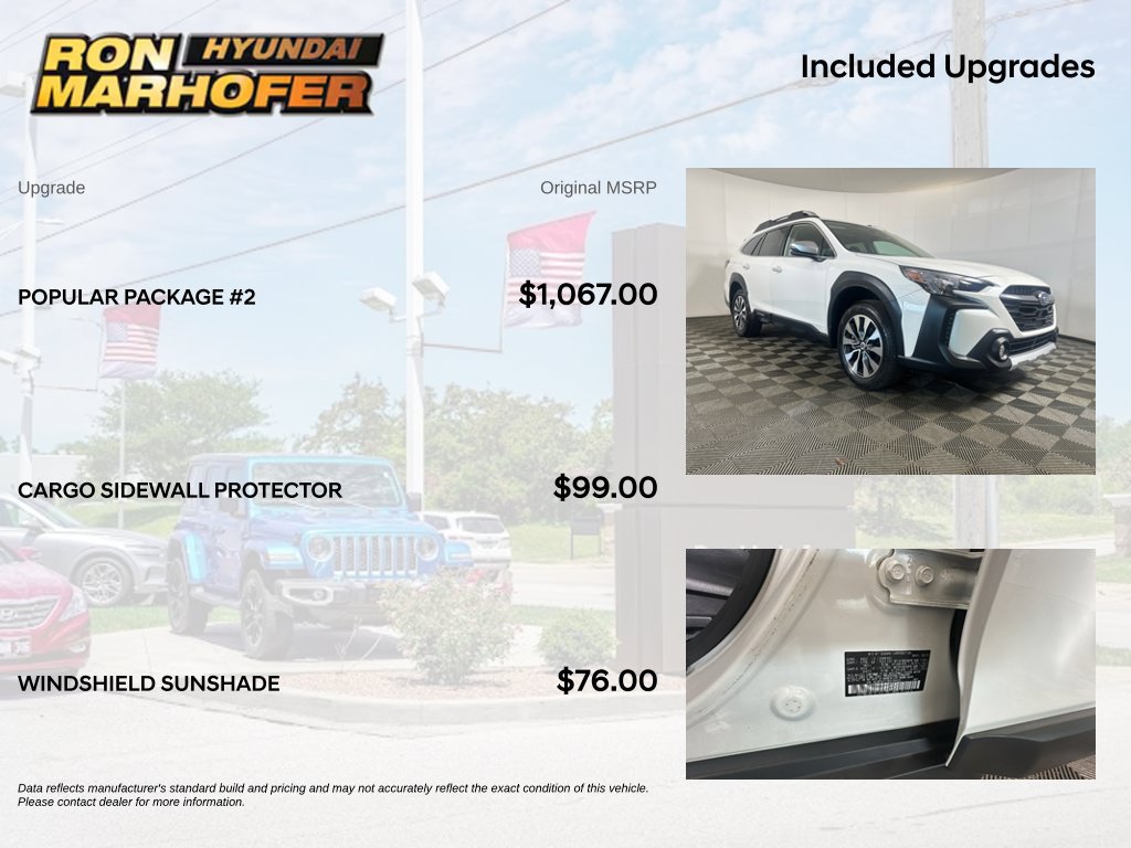 Used 2024 Subaru Outback Touring w/ Popular Package #2 AWD/4WD image 6