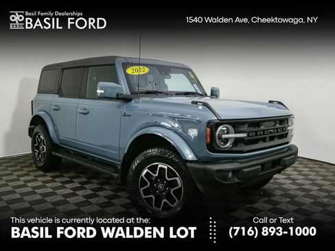 Used 2022 Ford Bronco Outer Banks AWD/4WD image 1