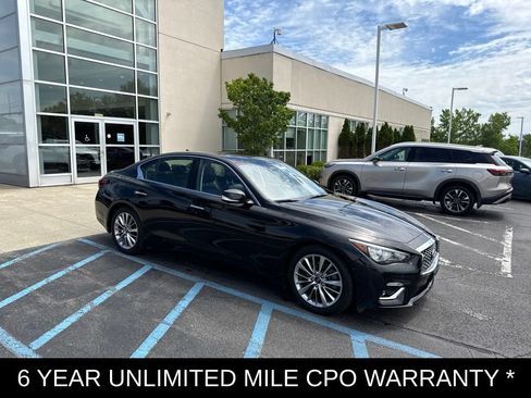 Certified 2022 INFINITI Q50 Luxe w/ Cargo Package AWD/4WD image 4