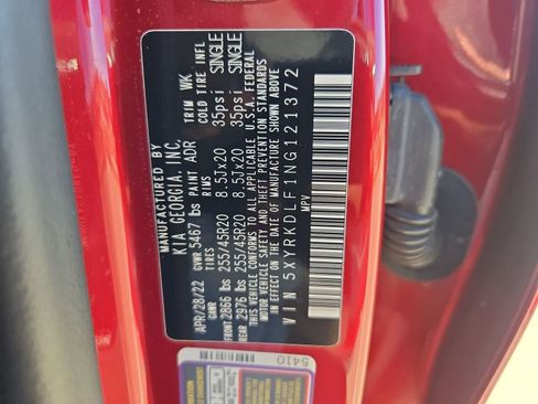 Certified 2022 Kia Sorento SX image 36