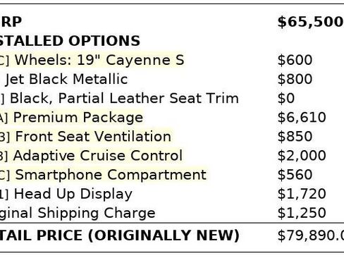 Used 2019 Porsche Cayenne AWD/4WD image 4
