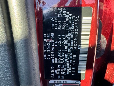 Used 2024 Kia Sorento S w/ Panoramic Sunroof Package image 39