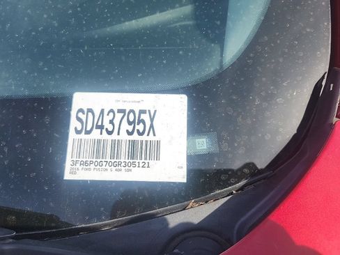 Used 2016 Ford Fusion S w/ Equipment Group 101A FWD image 6