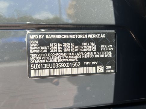 Used 2025 BMW X5 sDrive40i w/ M Sport Package RWD image 34
