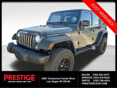 Used 2018 Jeep Wrangler Unlimited Sport S
