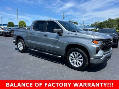 Used 2025 Chevrolet Silverado 1500 Custom w/ Turbomax Blackout Package image 1