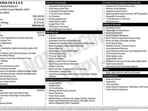 Certified 2023 MAZDA CX-5 AWD 2.5 S image 26