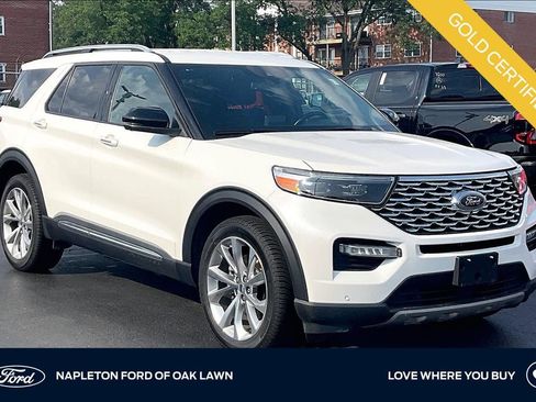 Certified 2023 Ford Explorer Platinum w/ Technology Package AWD/4WD image 1