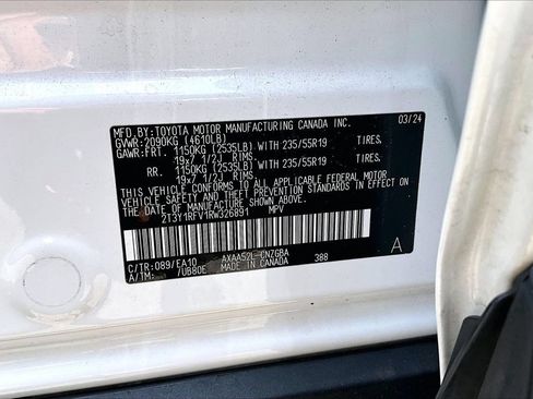 Used 2024 Toyota RAV4 Limited w/ Weather Package FWD image 16