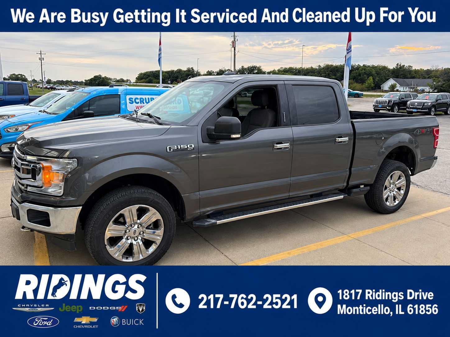 Used 2019 Ford F150 XLT w/ Equipment Group 302A Luxury AWD/4WD image 1