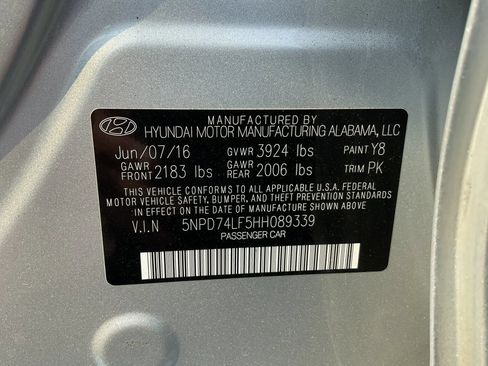 Used 2017 Hyundai Elantra SE FWD image 23