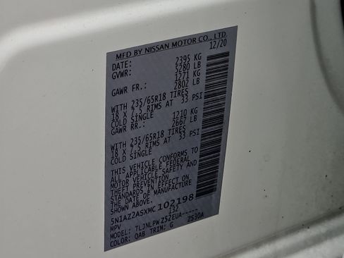 Certified 2021 Nissan Murano S image 25