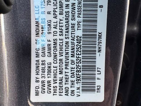 Used 2015 Honda Civic LX image 19