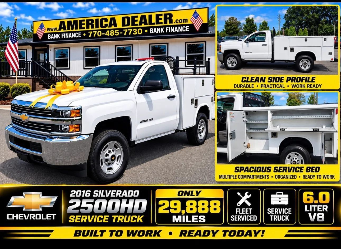 Used 2016 Chevrolet Silverado 2500 W/T RWD image 1
