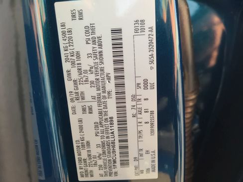 Used 2020 Ford Escape SEL image 29