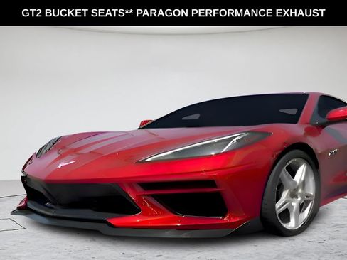 Used 2023 Chevrolet Corvette Stingray Preferred Cpe w/ Chrome Exterior Badge Package RWD image 53