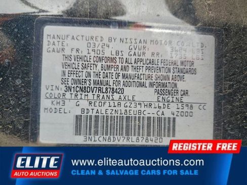 Used 2024 Nissan Versa S w/ S Plus Package image 23