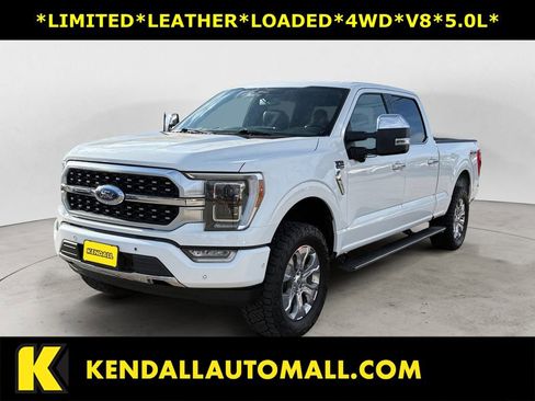 Used 2021 Ford F150 Platinum w/ FX4 Off-Road Package AWD/4WD image 1