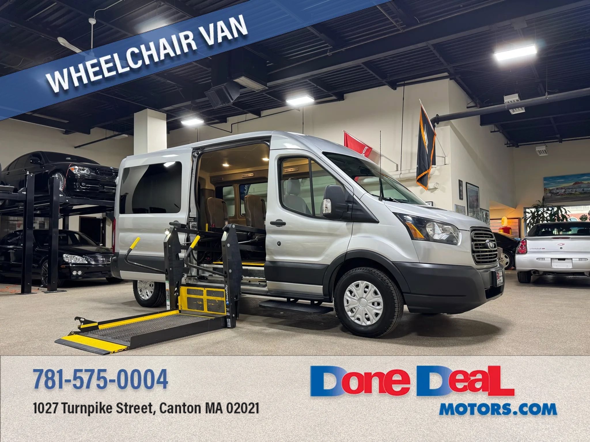 Used 2015 Ford Transit 350 148 Medium Roof RWD image 1